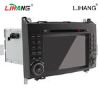 1024*600 Map Solution Mercedes Benz DVD Player 240 Dpi With Media Card