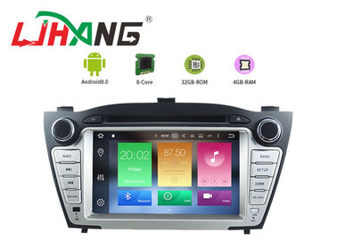 Chiny Android 8.0 Hyundai Samochodowy odtwarzacz DVD z językiem Muti SD FM MP4 USB AUX fabryka