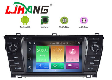Chiny Kamera tylna BT Canbus Toyota Corolla Navigation Odtwarzacz DVD 1280 * 600 Rozdzielczość fabryka
