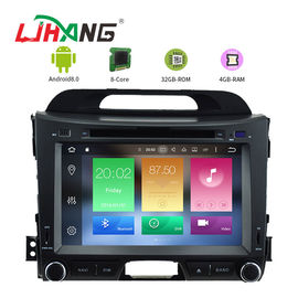 Chiny KIA Sportage 8.0 Android Samochodowy odtwarzacz DVD z GPS Radia stereo Mapy fabryka